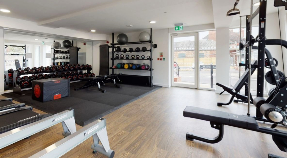 Common Room at One London Road in Newcastle-under-Lyme