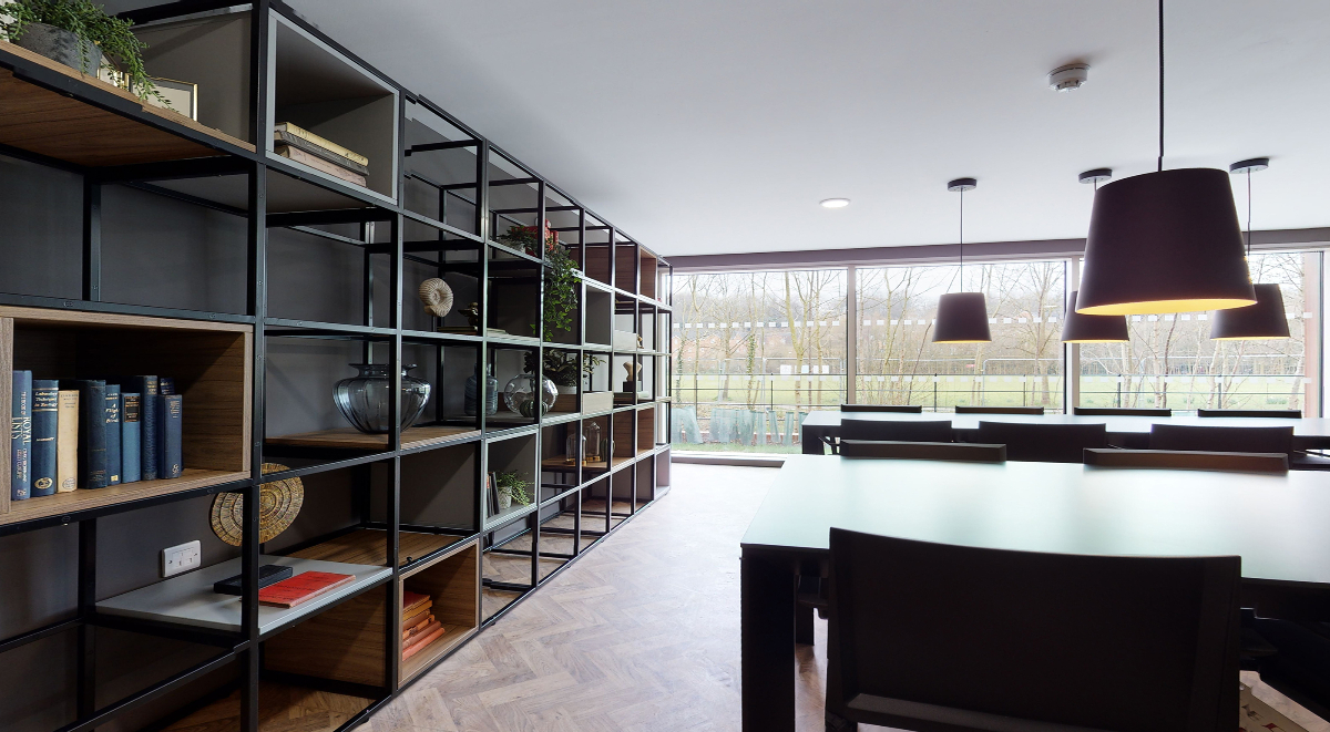 Shared Kitchen and Lounge Area at One London Road in Newcastle-under-Lyme